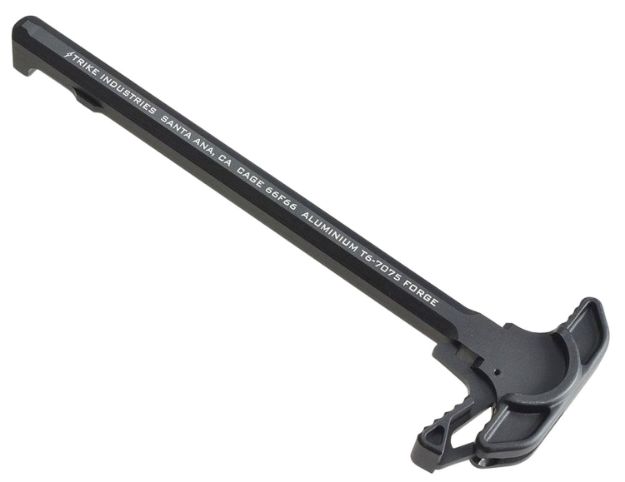 Picture of Strike Industries ARCHELBK Extended Latch Charging Handle AR-15 Black Anodized Aluminum