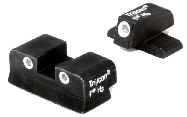 Picture of Trijicon 600465 Bright & Tough Night Sights  Green/Tritium White Outline Front Sight-Green/Tritium White Outline Rear Sight Sig Sauer .40 S&W/.45 ACP #6 Front/#8 Rear