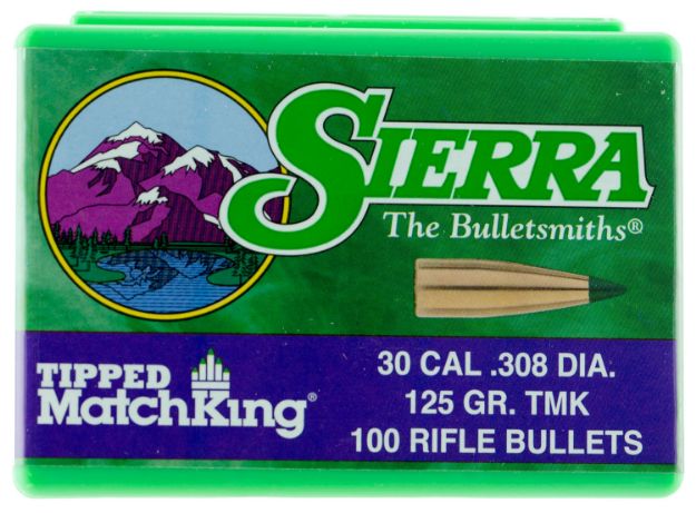 Picture of Sierra 7725 Tipped MatchKing  30Cal 125gr Tipped MatchKin 100/Box