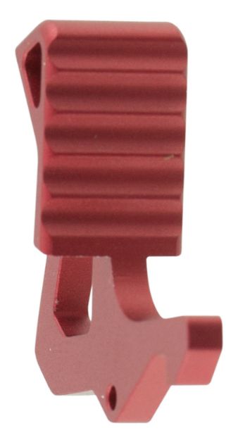 Picture of Strike Industries ARLATCHRED Charging Handle Extended Latch Red Aluminum AR-Platform