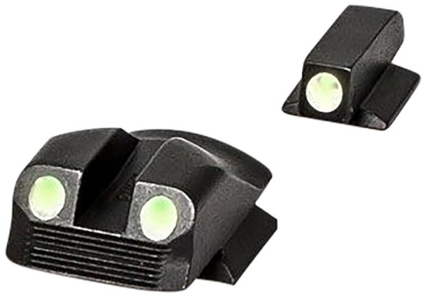 Picture of Kimber Mfg.,inc ML11229 Micro.380/Micro9 Sight Set  Green/Tritium Black Outline Front Sight-Green/Tritium Black Outline Rear Sight