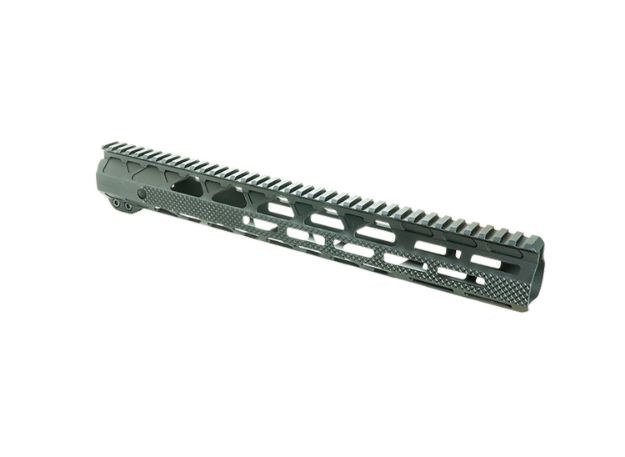 Picture of Timber Creek Outdoors G15HGU Greyman  Aluminum 10" M-LOK Handguard for AR-15