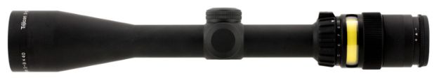 Picture of Trijicon 200001 AccuPoint  Black Hardcoat Anodized 3-9x 40mm 1" Tube Illuminated Duplex Crosshair w/Amber Dot Reticle