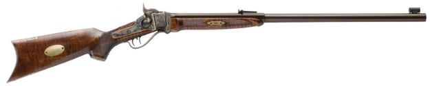 Picture of Davide Pedersoli 010S769457 1874 Old West 45-70 Gov 1rd 30" Blued Barrel, Color Case Hardened Steel Receiver, Walnut Wood Stock, Right Hand