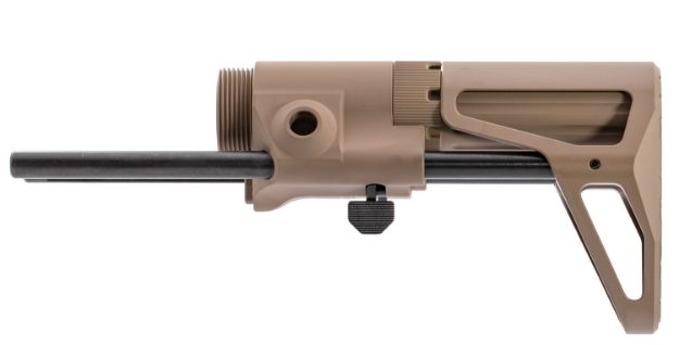 Picture of Maxim Defense MXM47503 CQB Gen 7 Stock For AR-15, 4 Position Collapsible, 7075 Aluminum Housing, Flat Dark Earth Mil-Spec Anodized Finish