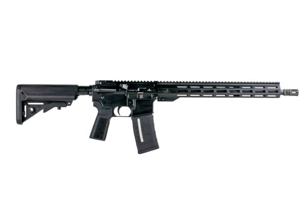 Picture of IWI US Z15TAC16 Zion-15  5.56x45mm NATO Caliber with 16" Barrel, 30+1 Capacity, Black Metal Finish, Black Adjustable B5 Stock & Polymer Grip Right Hand