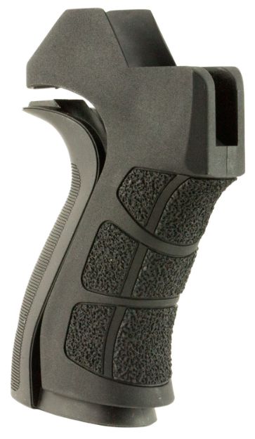 Picture of ATI Outdoors A5102342 X2 Pistol Grip Made of DuPont Zytel Polymer With Black Textured Finish for AR-15, AR-10, Ruger 22 Charger