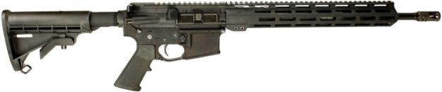 Picture of Del-Ton Inc RFTLW163-M Echo 316L 5.56x45mm NATO 16" 30+1 Black Hard Coat Anodized Rec 13.5" M-lok Free Float Black Polymer M4 Stock/Grip