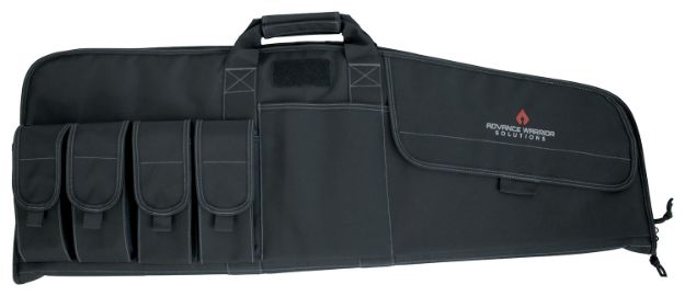 Picture of Advance Warrior Solutions RA36RCBL Raptor  36" Black Polyester for Tactical Rifle, 4 Mag Pouch