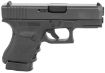 Picture of Glock UF3050201 G30 SF Gen3 Sub-Compact 45 ACP 10+1 3.78" Black Steel Barrel, Matte Black Serrated Slide, Black Polymer Frame w/Picatinny Rail, Black Textured Finger Grooved Polymer Grip, Right Hand