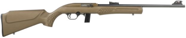 Picture of Rossi RS22L1811L RS22  Semi-Auto 22 LR 10+1 18" Black Barrel, Bronze Monte Carlo Stock/Rec, Fiber Optic Sights