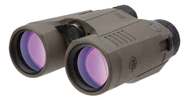 Picture of Sig Sauer Electro-Optics SOK6K105 KILO6K HD Rangefinding Binocular OD Green 10x42mm Circle Reticle