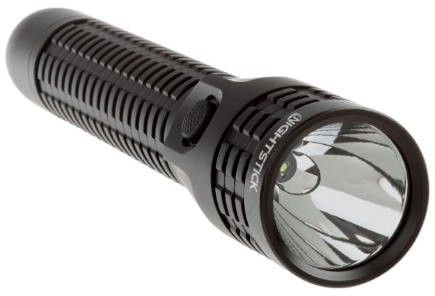 Picture of Nightstick NSR9614XL Metal Duty/Personal-Size Rechargeable Flashlight  Black Anodized 50/200/850 Lumens White LED