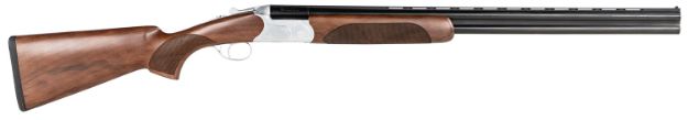 Picture of CZ-USA 06473 Redhead Premier 20 Gauge 3" 2rd 28" Gloss Black Chrome Barrel, Silver Satin Chrome Metal Finish, Turkish Walnut Stock Includes 5 Chokes