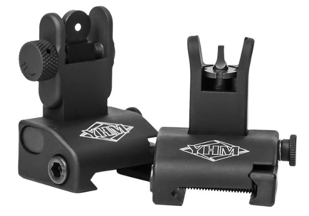 Picture of Yankee Hill 5040 Q.D.S. Sight Set  Black Hardcoat Anodized AR Platform