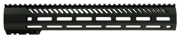 Picture of Mission First Tactical TMARFF13MRS Tekko AR Free Float M-Lok Rail System 13.5" 6061 Aluminum Black Hard Coat Anodized