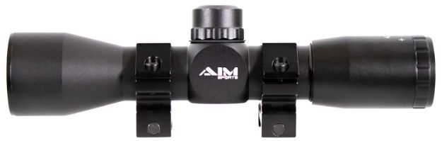 Picture of Aim Sports JTM432B Tactical Compact Black Anodized 4x 32mm 1" Tube Mil-Dot Reticle