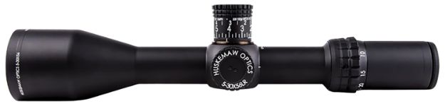 Picture of Huskemaw Optics 10530HO Tactical Hunter Black 5-30x56mm 34mm Tube, Illuminated HuntSmart Reticle