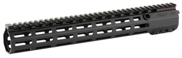 Picture of Sons Of Liberty Gun Works L8910.75 L89 Drive Lock Rail 10.75" M-LOK with QD Sling Mount, Black Anodized, Full Length Picatinny Top, Titanium Barrel Nut, Fits AR-15