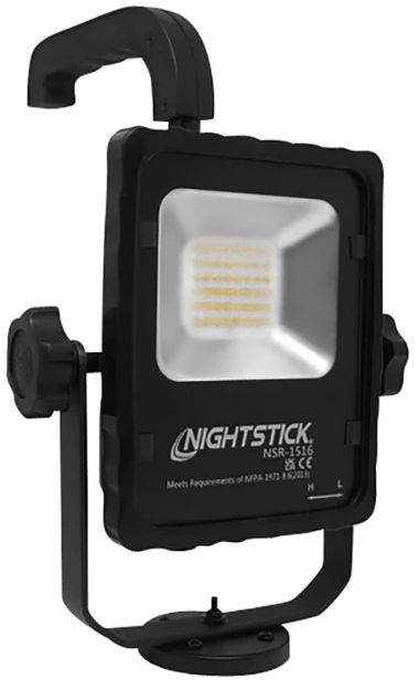 Picture of Nightstick NSR1516 Rechargeable LED Scene Light with Magnetic Base  Black