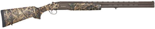 Picture of Mossberg 75488 Silver Reserve Eventide Waterfowl Over/Under 12 Gauge 3.50" 2rd 28", Bronze Barrel/Rec, Mossy Oak Vintage Shadowgrass Furniture, Fiber Optic Sight, 5 Field Set Chokes