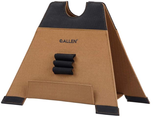 Picture of Allen 18414 X-Focus Folding Shooting Rest Coyote/Black Polyester 1.30 lbs