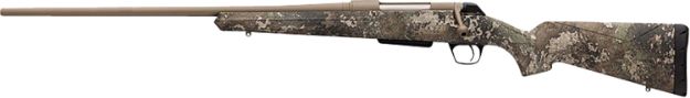 Picture of Winchester Repeating Arms 535782212 XPR Hunter Full Size 243 Win 3+1 22" Flat Dark Earth Perma-Cote Sporter Barrel, Drilled & Tapped Steel Receiver, TrueTimber Strata Fixed Synthetic Stock, Left Hand