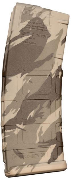 Picture of Weapon Works 228037 PMAG GEN M2 MOE 30rd 5.56x45mm NATO Desert VTS Polymer Fits AR-15