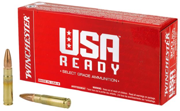 Picture of Winchester Ammo WBR68115   6.8mmRemSPC 115gr Full Metal Jacket 100 Per Box/10 Case