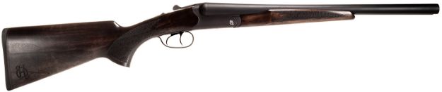 Picture of Heritage Mfg BL41018BK Badlander  410 Gauge Break Open 2rd 18.50" Black Chrome Side By Side Barrel & Receiver, Fixed Turkish Walnut Stock