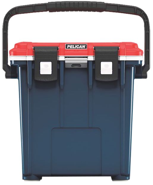 Picture of Pelican 20Q5BLUREDWHT Personal Cooler Elite Red/White/Blue Polypropylene 20 QT