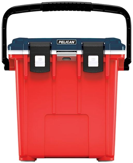 Picture of Pelican 20Q5REDBLUWHT Personal Cooler Elite Red/White/Blue Polypropylene 20 QT