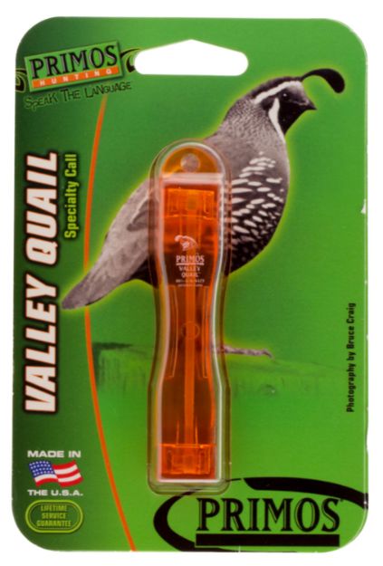 Picture of Primos PS339 Valley Quail  Bite Call Attracts Quail Brown Wood