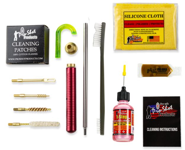 Picture of Pro-Shot R22KIT Classic Box Kit .22 Cal Rifle/Yellow Plastic Case