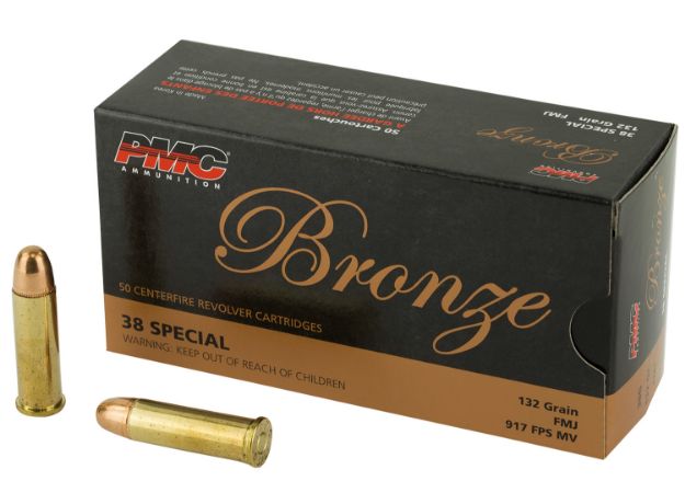 Picture of PMC 38G Bronze  38Special 132gr Full Metal Jacket 50 Per Box/20 Case