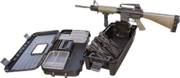 Picture of MTM Case-Gard TRB40 Tactical Range Box  Black Polymer