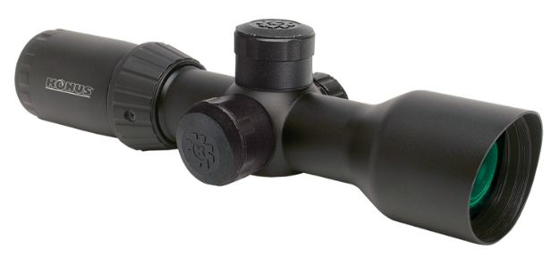 Picture of Konus 7291 KonusPro T-30 Matte Black 3-12x44mm 30mm Tube Dual Illuminated (Red/Blue) Engraved Ballistic 550 Reticle