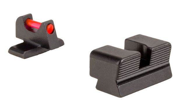 Picture of Trijicon 601050 Fiber Sights  Red/Fiber Optic Front Sight-Black/Blank Rear Sight Sig Sauer P225/P226/P228 #8 Front/#8 Rear