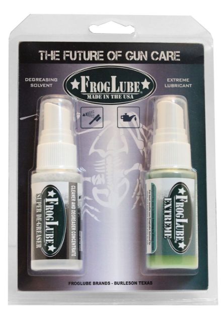 Picture of FrogLube 15265 Dual Kit  Cleans, Lubricates, Prevents Rust & Corrosion Removes Oil, Grease, Dirt 2 oz Spray Bottle