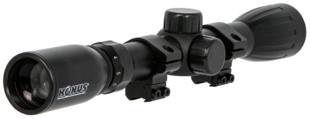 Picture of Konus 7351 KonusFire  Matte Black 3-9x32mm 1" Tube 30/30 Reticle Includes Mounting Rings