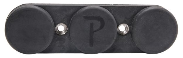 Picture of Pachmayr 03190 Gun Storage Magnet Pac-Mag Handguns/Rifles/Shotguns Overmolded Rubber Black