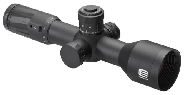 Picture of Eotech VDU525FFMD3 Vudu FFP Black Anodized 5-25x50mm 34mm Tube Illuminated MD3 MRAD Reticle Features Throw Lever