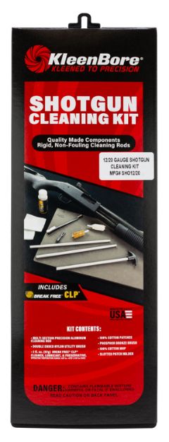 Picture of KleenBore SHO1220 Classic Cleaning Kit 12 / 20 Gauge Shotgun