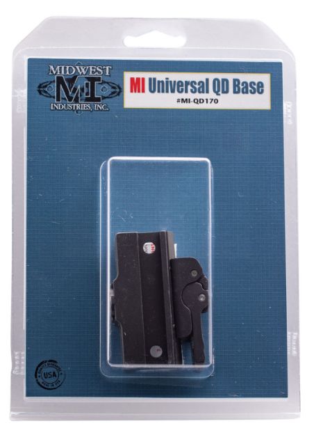 Picture of Midwest Industries MIQD170 Universal QD Base  Black Hardcoat Anodized