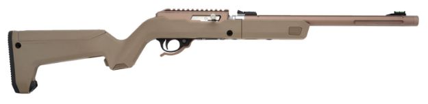 Picture of Tactical Solutions ATDQSBBFDE X-Ring Takedown VR 22 LR Caliber with 10+1 Capacity, 16.50" Barrel, Quicksand Metal Finish & Fixed Magpul Backpacker Flat Dark Earth Stock Right Hand (Full Size)