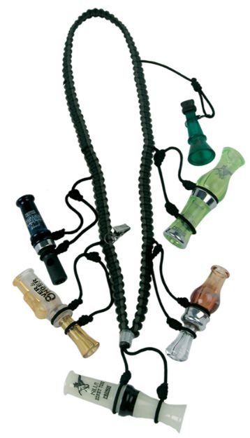 Picture of Primos 69628 Waterfowler's Call Lanyard  Black Nylon