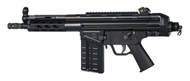 Picture of PTR 105 PDWR  308 Win/7.62x51mm NATO 20+1 8.50" Bull Barrel, 7075-T6 Aluminum Receiver, Iron Sights, Milled Aluminum Handguard, Optics Ready Picatinny Rail