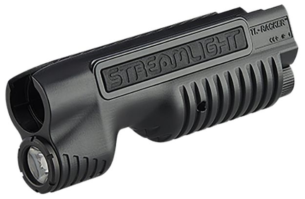 Picture of Streamlight 69601 TL-Racker Shotgun Forend Light  Matte Black 1000 Lumens White LED Remington 870