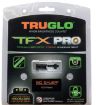 Picture of TruGlo TG13SG3PC TFX Pro  Black | Green Tritium & Fiber Optic Orange Outline Front Sight Green Tritium & Fiber Optic Rear Sight