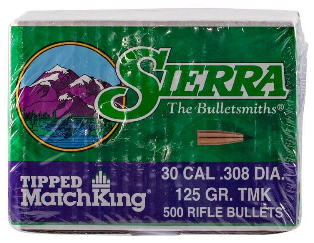 Picture of Sierra 7725C Tipped MatchKing  30Cal 125gr Tipped MatchKing 500/Box